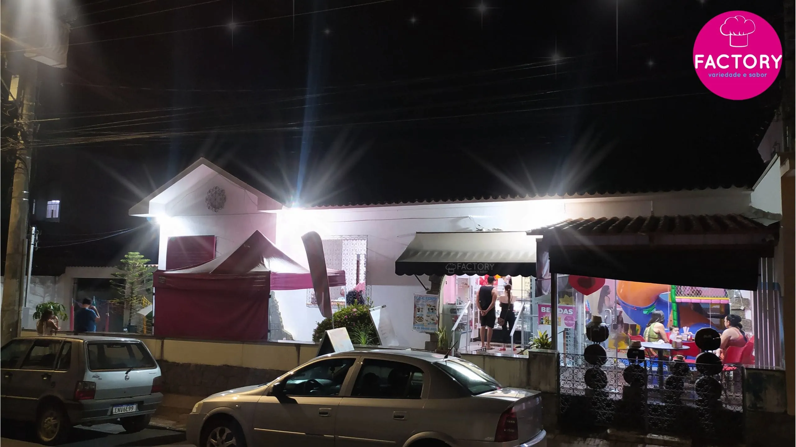 Fachada Factory Sorveteria