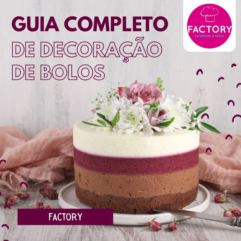 Guia de Decoração de Bolos