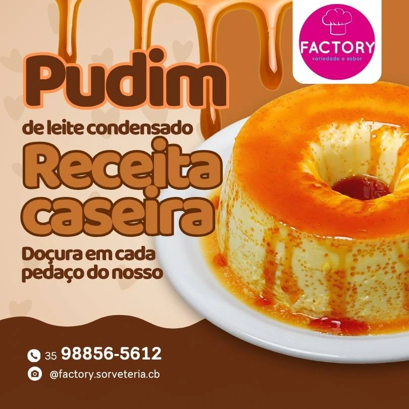 Receita Pudim de Leite Condensado