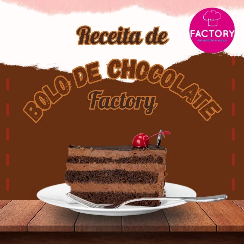 Receita Bolo de Chocolate
