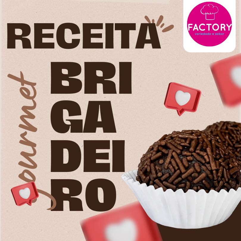 Receita Brigadeiro Gourmet