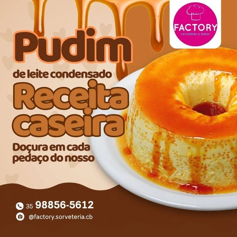 Pudim de leite condensado com calda de caramelo